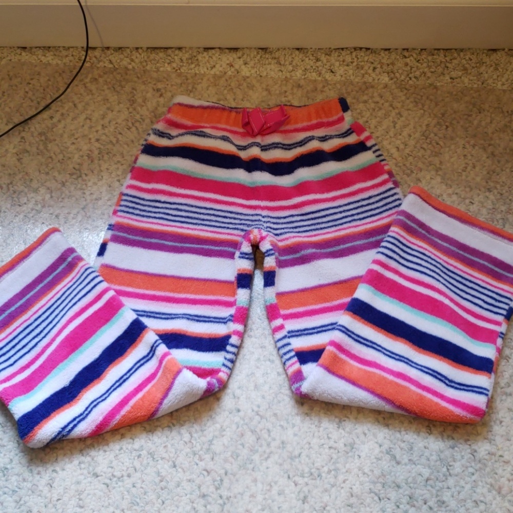 Girls fleece pajama bottoms